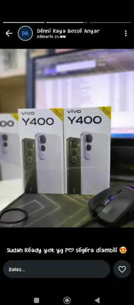 Vivo Y400 cicilan akulaku