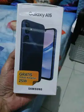 Samsung galazy A15 biru 4G 8/128 garansi toko