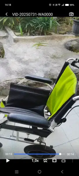 Kursi roda bekas dan alkes