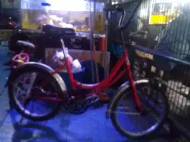 Sepeda mini frame lawas