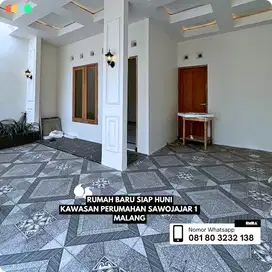 Rumah Modern Minimalis 2 Lantai Sawojajar 1 Malang