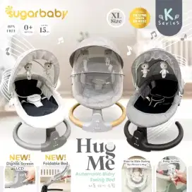 Bouncher ayunan bayi sugarbaby hug me k-series ayunan bayi otomatis