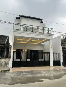 Rumah Baru 4 Kamar di Danau Limboto Sawojajar Dekat Tol Madyopuro