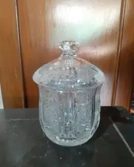 Tempat permen kristal bohemia