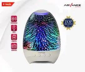 Speaker bt dengan lampu hias kupu kupu