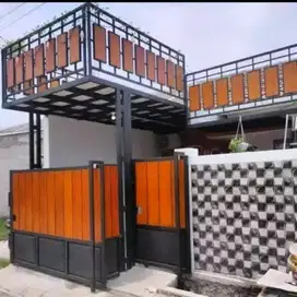 Pagar kanopi mezzanine tangga Murah