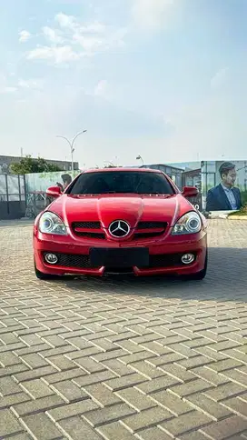 MERCY SLK300 GRAND EDITION TH 2010 MERAH LOW KM ISTIMEWA