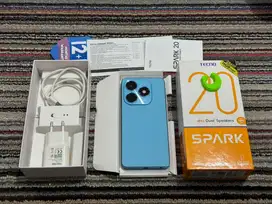 Tecno spark 20 8/256gb mulus fullset