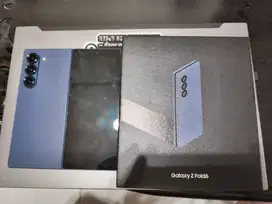 SAMSUNG Z FOLD 6 12/512GB BIRU + BONUS CHARGER ORI SAMSUNG 45WATT