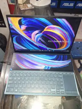 Asus ZenBook Duo 14 UX482E Core i7 gen 11 Ram 16 Nvidia MX450 2GB
