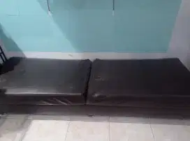 Sofa 1 pcs dijual, bahan kulit