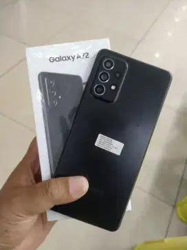 jual samsung A72 8+8/256 fullset original mulus