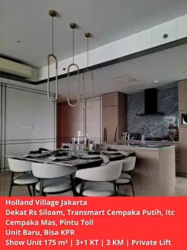 APARTEMEN CEMPAKA PUTIH UNIT BARU DEKAT RS SILOAM,TRANSMART,TOLL & MAL