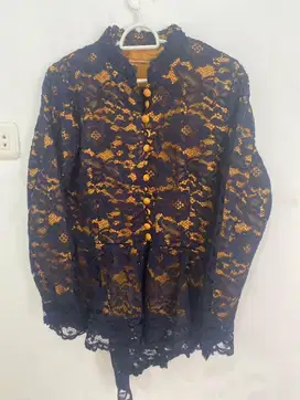 Baju brokat pesta