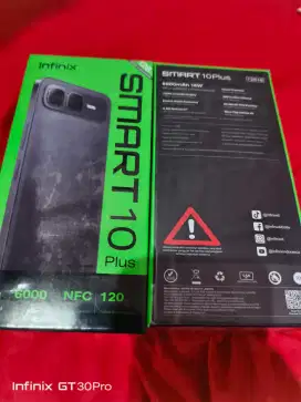 infinix smart 10 plus ram 8/128 segel box fresh new