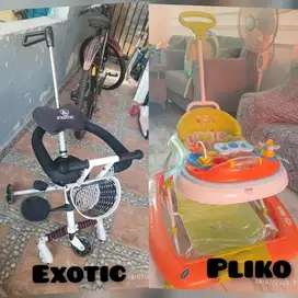 Baby walker dan stroller lipat ( takeAll 500 )