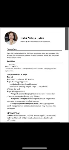 mencari pekerjaan