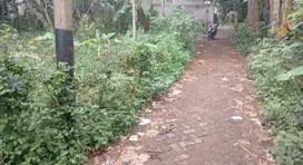 Jual tanah kosong 186 meter akte