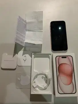 Iphone 15 pink 256gb official digimap shop33