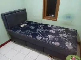 Kasur springbed single bed guhdo