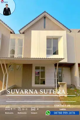 Disewakan Murah Rumah Baru Cantik Siap Huni di Suvarna Sutera