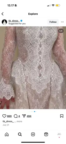 Dicari tukang payet untuk baju pesta wedding utk jakarta barat