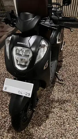 Honda NEW GENIO CBS ISS - Matte Black 2024
