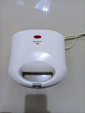 Sharp sandwich toaster / pemanggang roti KZS-70L(W)