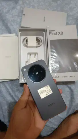 Oppo find x8 16/512 fulset like new
