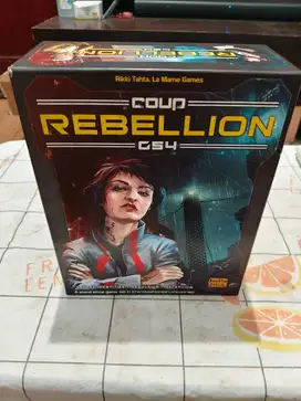 Coup Rebellion G54 Boardgame Original Preloved