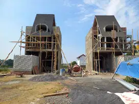 Rumah Villa free private pool // dekat jalan raya