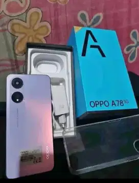oppo a78 5g ram 8/256 fullset no minus mulus pisan
