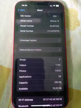Iphone 13 ex inter beacukai fullset