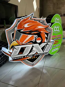 Logo Akrilik Neon/ Huruf Timbul/ Papan Nama Toko