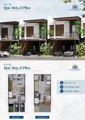Villa mewah jalan Bunga Raya asam kumbang medan