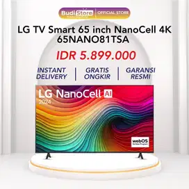 LG TV Smart 65 inch NanoCell 65 INCH 65NANO81TSA Lg smart tv 4k 65NAN