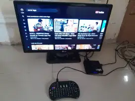 Tv LG 24 inci .setbok smart.dan wireles keyboard