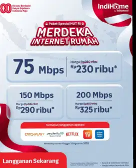 PROMO INDIHOME SPESIAL KEMERDEKAAN