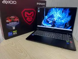 Axioo pongo 725 i7 gen 12 rtx 2050 fulset dus box like new