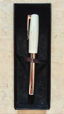 Faber-Castell Loom Piano White Rollerball Pen.