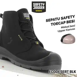 Sepatu Safety Jogger Ecodesert Blk