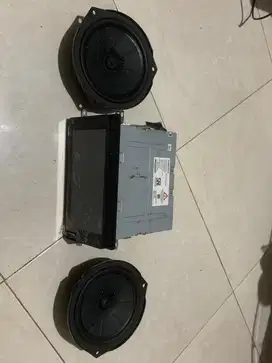 Headunit Original & Speaker copotan Rush Gr