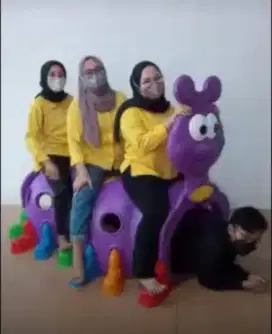mainan terowongan anak, baru