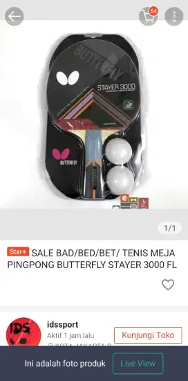 Tenis meja raket