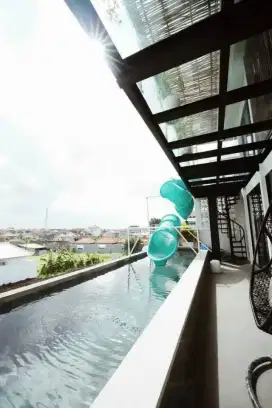 VILLA LUAS 5 ARE LANTAI 3 VIEW SAWAH