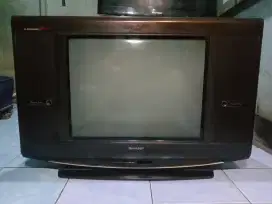 Dijual TV SHARP ALEXANDER SLIM II 21 INC SIAP PAKAI