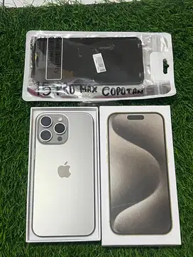 iPhone 15 Pro Max 512 Natural Titanium iBox Gdn/blibli Nominus