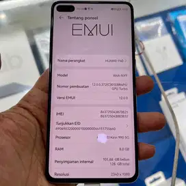 Huawei p40 ram 8 / 128 resmi fullset original compact