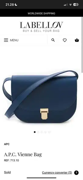 A.P.C Vienne Bag / Sling Bag Apc