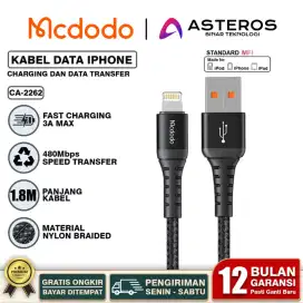 MCDODO Kabel Data iPhone Usb Lightning Fast Charging 3A